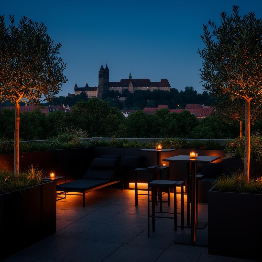 Raum · Dachterrasse